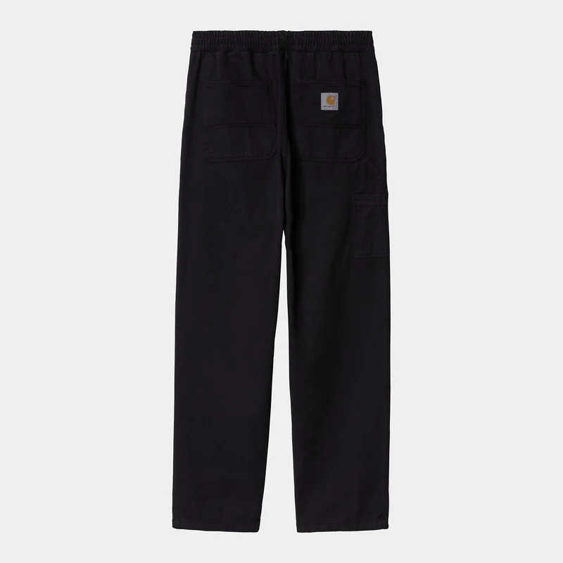 Carhartt WIP Herren Flint Moraga Twill Hose - Schwarz, stückgefärbt