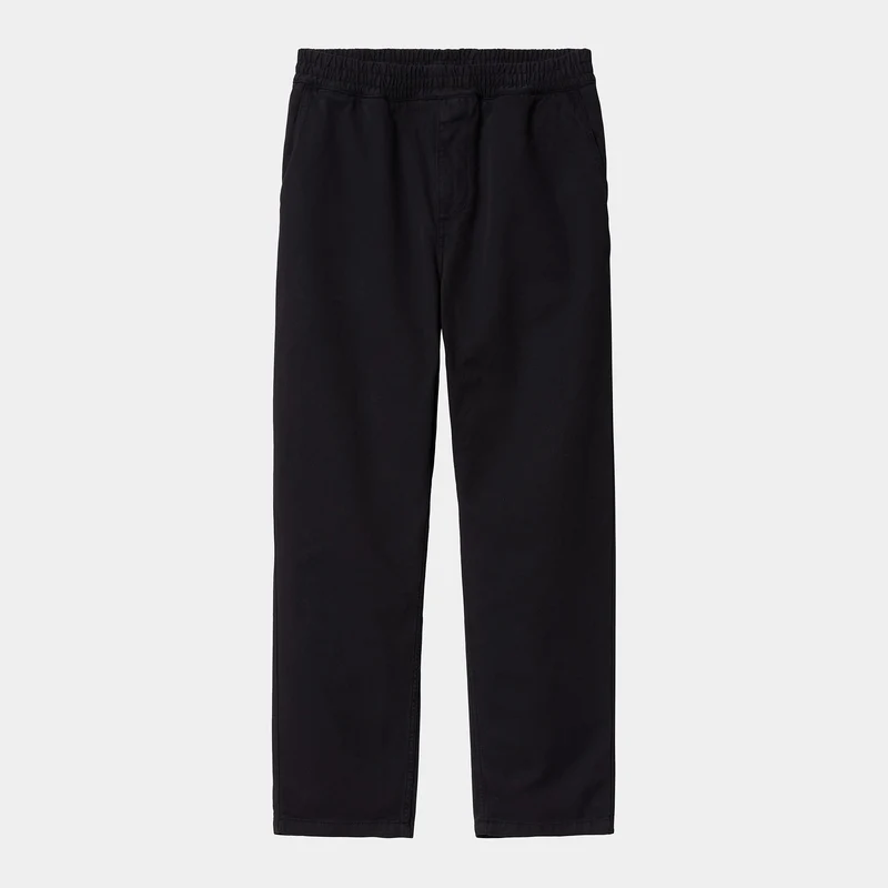 Carhartt WIP Herren Flint Moraga Twill Hose - Schwarz, stückgefärbt