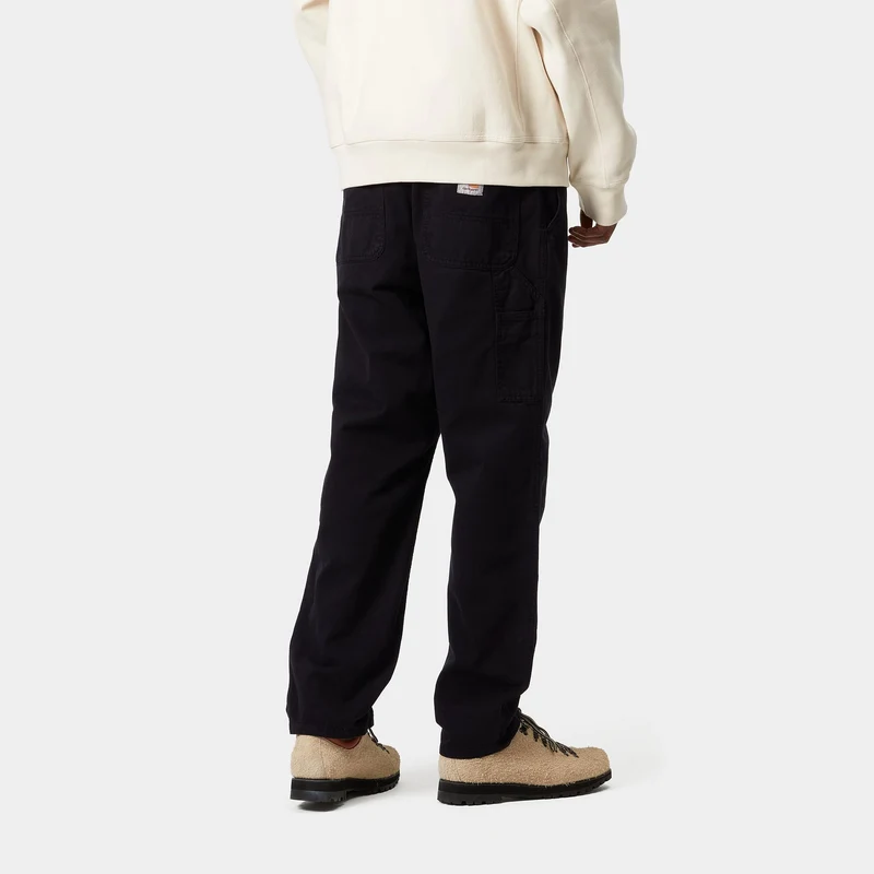 Carhartt WIP Herren Flint Moraga Twill Hose - Schwarz, stückgefärbt