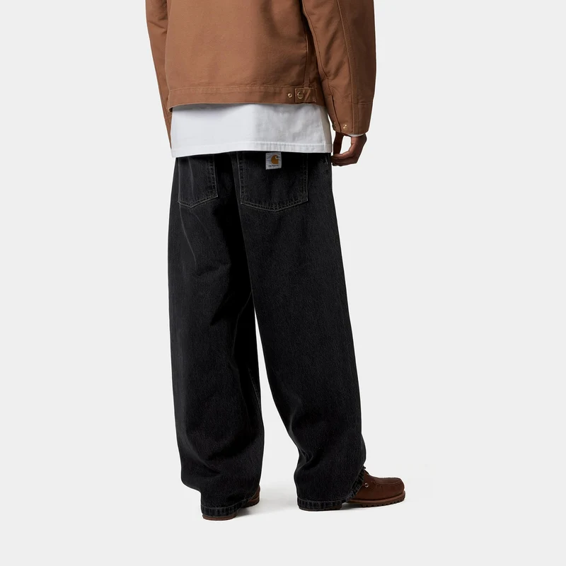 Carhartt WIP Herren Brandon Smith Jeanshose - Schwarz vorgewaschen