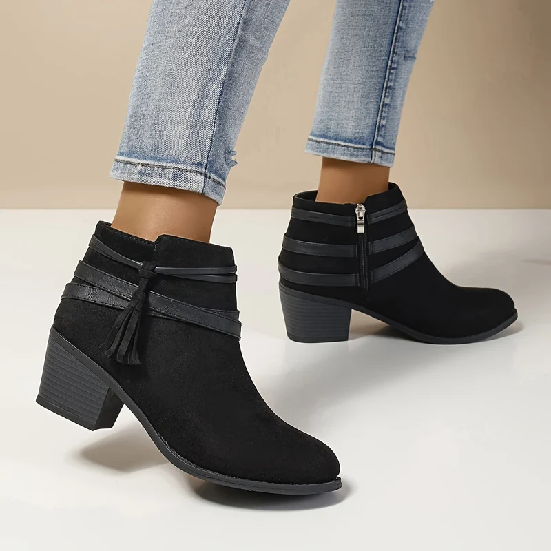 Petra | Elegante Und Moderne Quasten Stiefeletten