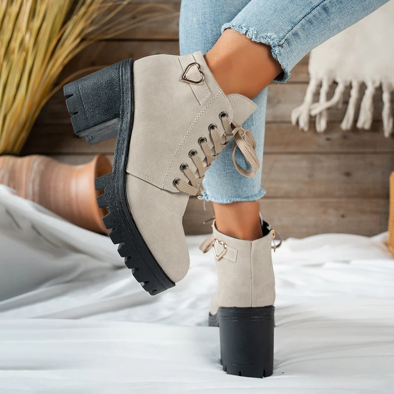 Marlene | Stilvolle Und Elegante Schnürstiefeletten