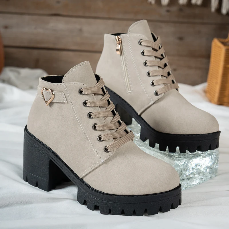 Marlene | Stilvolle Und Elegante Schnürstiefeletten