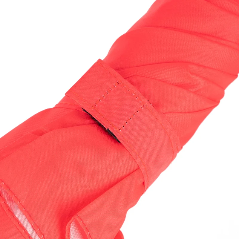 ROKA Waterloo Poppy Ultraleichter Regenschirm aus recyceltem Nylon