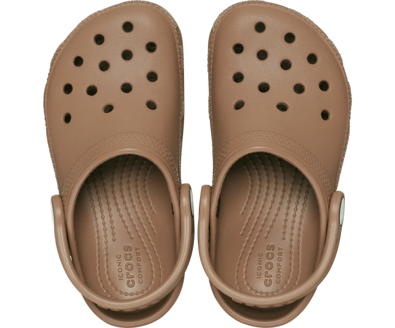 CROCS Kinder Classic Clog - Milchschokolade