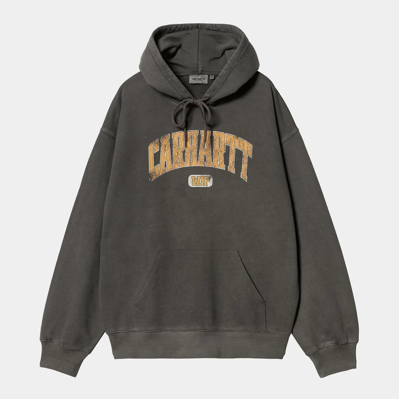 Carhartt WIP Herren Library Hoodie - Schwarz