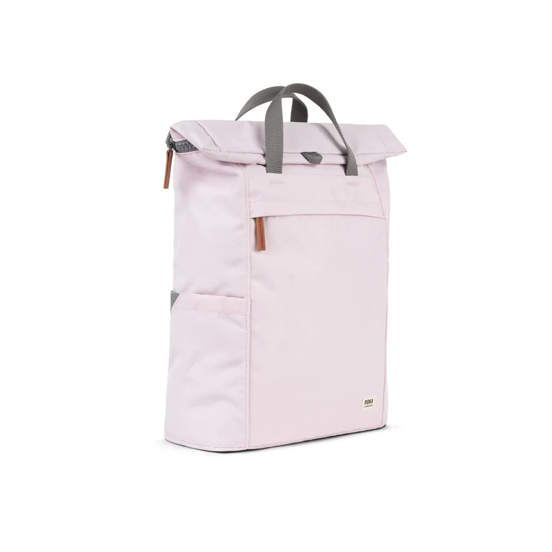 ROKA Finchley Eine transzendente, große Tasche aus recyceltem Canvas in Pink