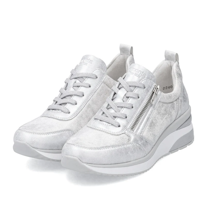 Remonte Modische Sneaker für Damen - Silber