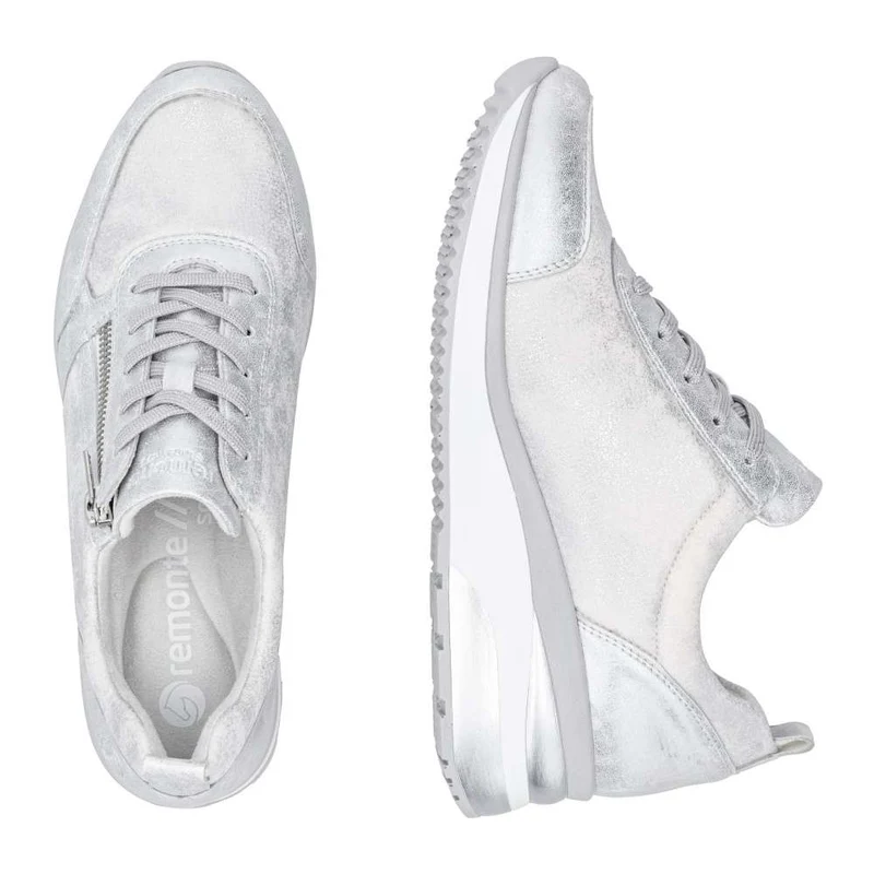 Remonte Modische Sneaker für Damen - Silber
