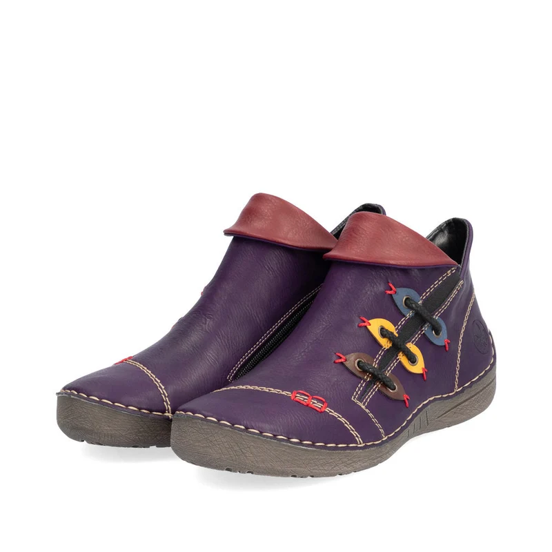 Rieker Modischer Schuh für Damen - Lila