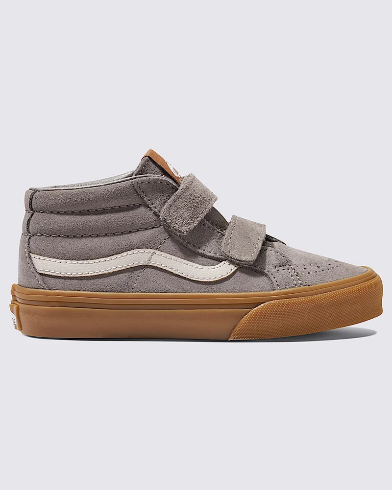 VANS SK8-Mid Reissue V Sneaker für Kinder – Gummigrau