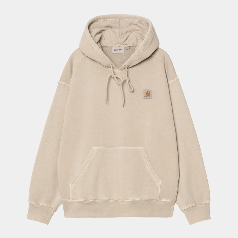 Carhartt WIP Herren Nelson Sweat Hoodie – Fleur De Sel