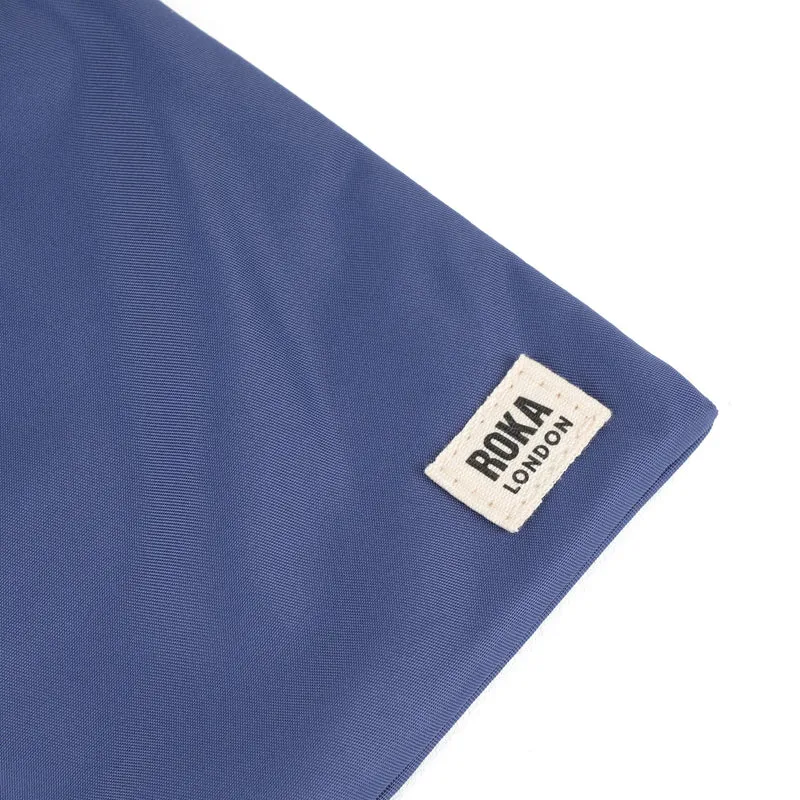 ROKA Chelsea Indigo Recycled Nylon Bag