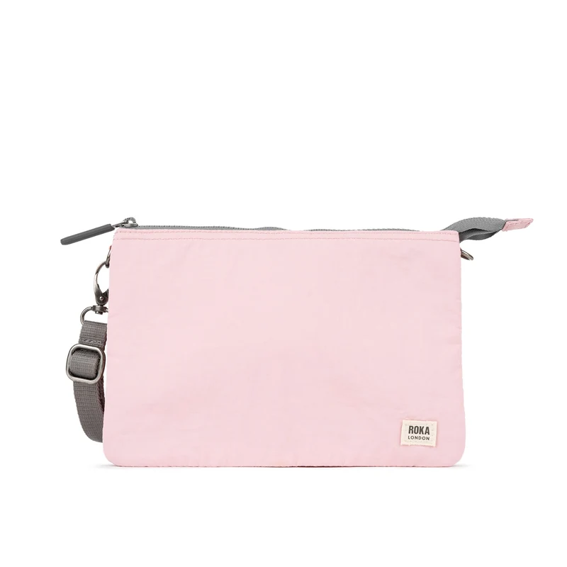 ROKA Carnaby Crossbody XL Muschel-Taslon-Tasche