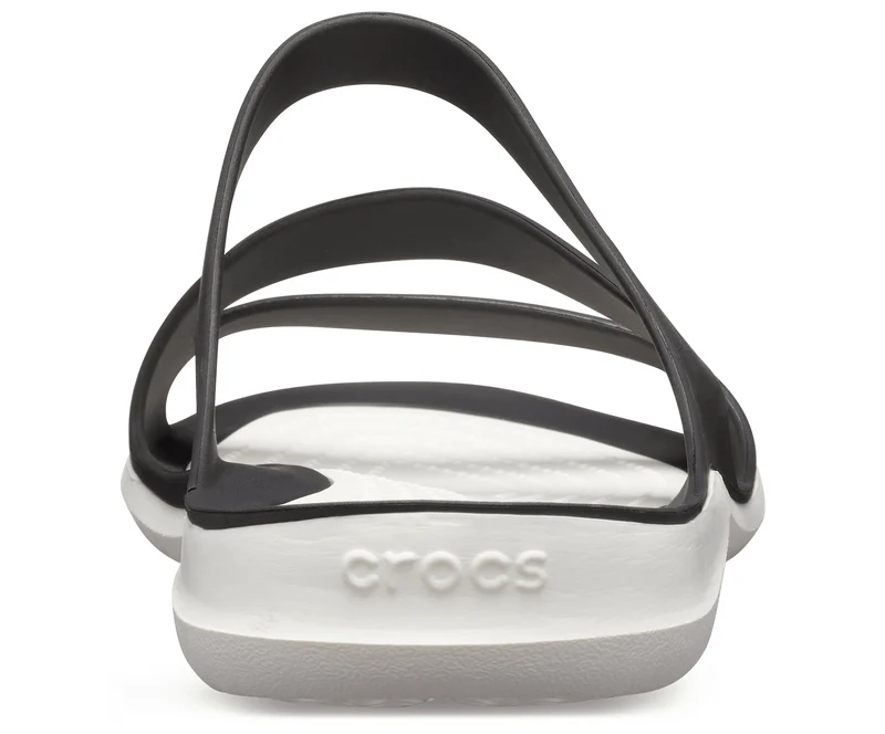 CROCS Swiftwater Sandale - Schwarz / Weiß