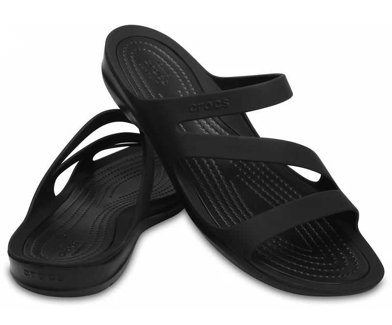 CROCS Swiftwater Sandale - Schwarz