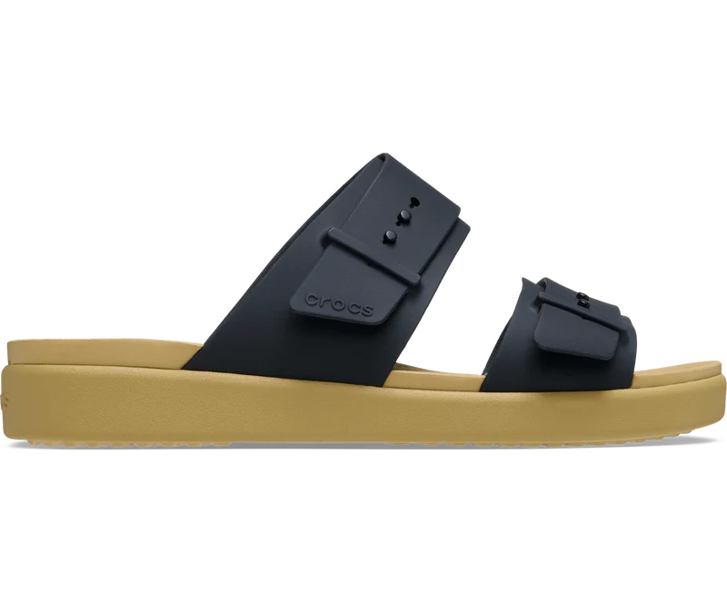CROCS Brooklyn Sandalen mit Schnalle - Schwarz