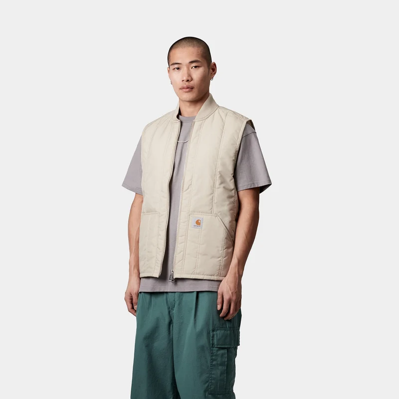 Carhartt WIP Lachlan-Westenfutter für Herren – Fleur De Sel