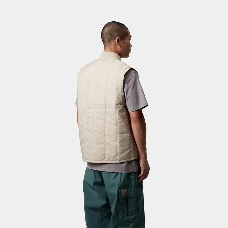 Carhartt WIP Lachlan-Westenfutter für Herren – Fleur De Sel