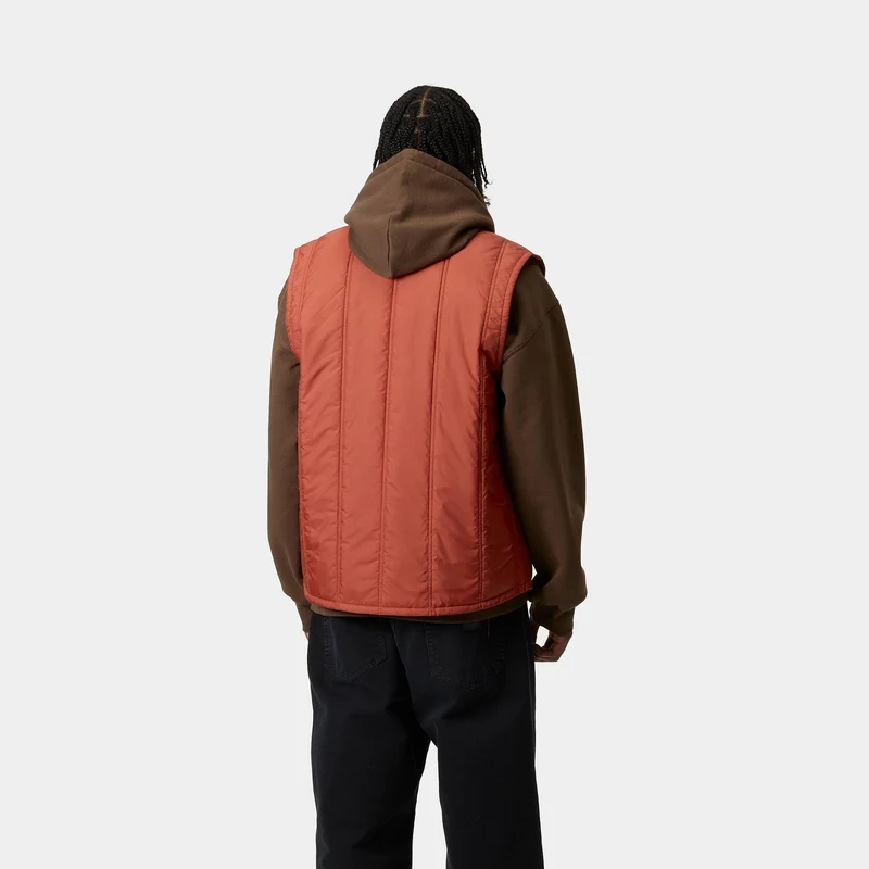 Carhartt WIP Lachlan Unterhemd für Herren - Zinnoberrot