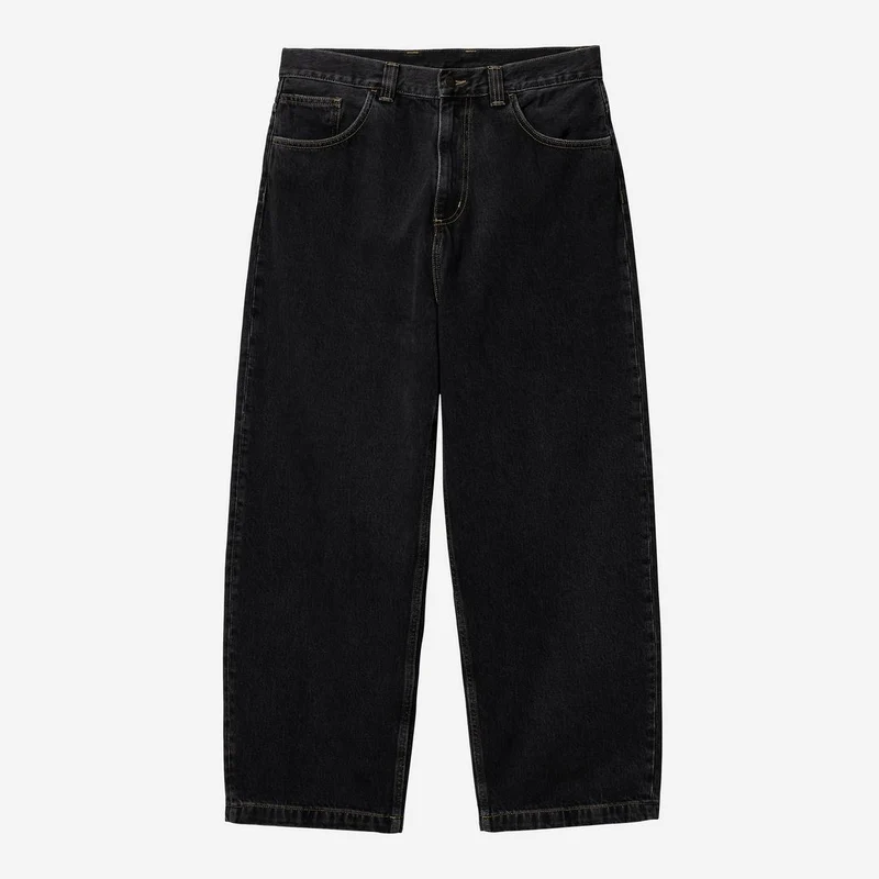 Carhartt WIP Herren Brandon Smith Jeans - Schwarz Stone Washed