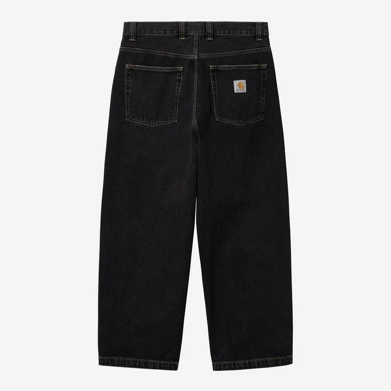 Carhartt WIP Herren Brandon Smith Jeans - Schwarz Stone Washed