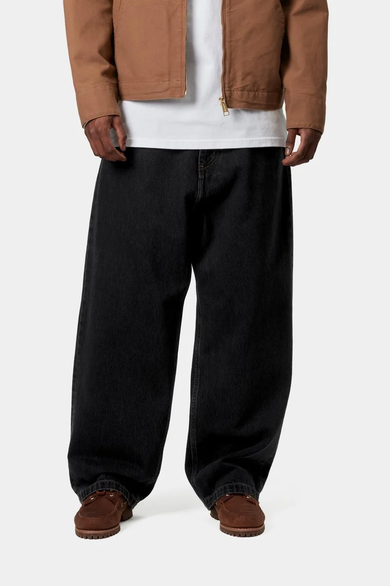 Carhartt WIP Herren Brandon Smith Jeans - Schwarz Stone Washed