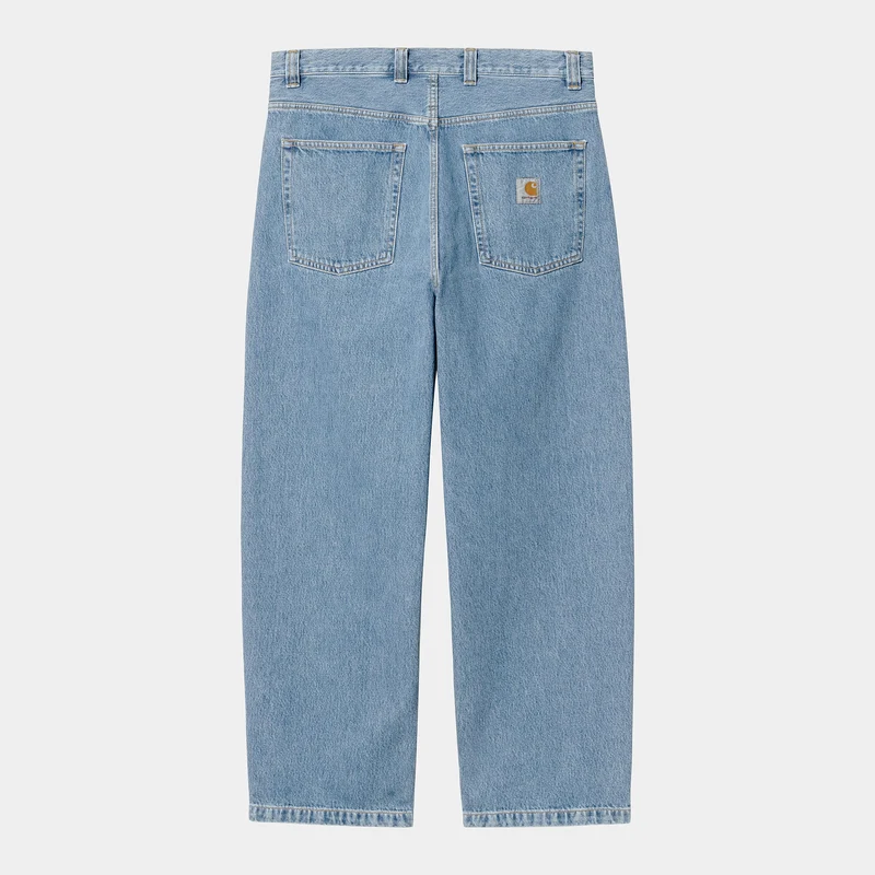 Carhartt WIP Herren Brandon Smith Jeans - Blau gebleicht