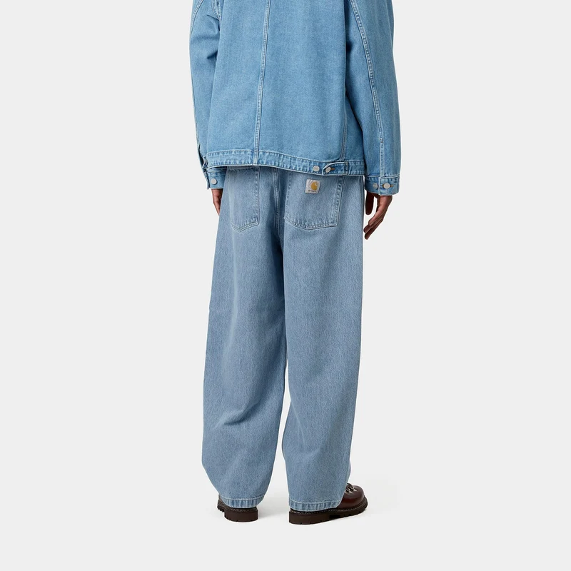 Carhartt WIP Herren Brandon Smith Jeans - Blau gebleicht