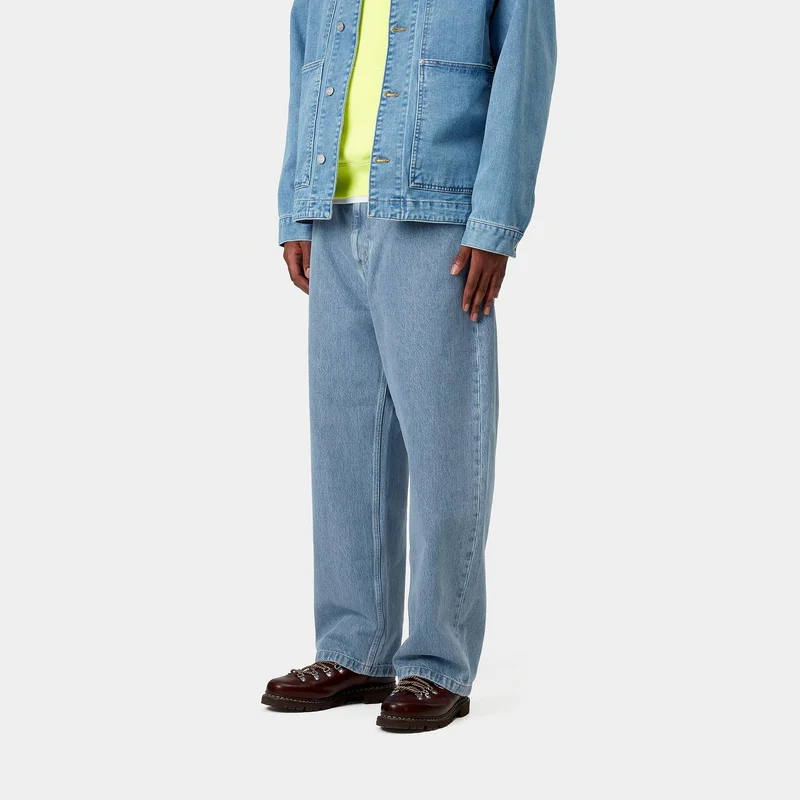 Carhartt WIP Herren Brandon Smith Jeans - Blau gebleicht