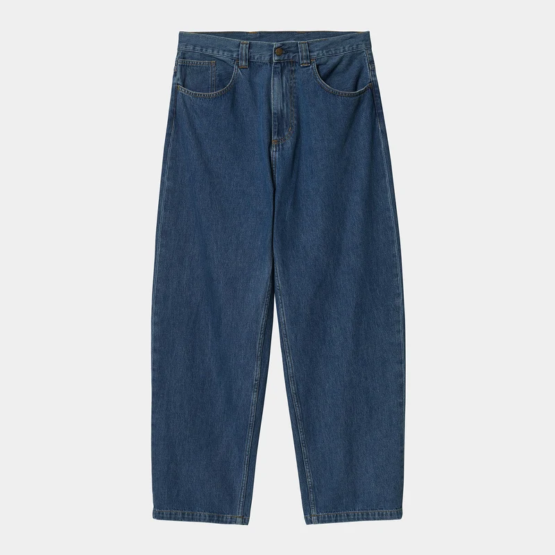 Carhartt WIP Herren Brandon Smith Jeans - Blau Stone Washed