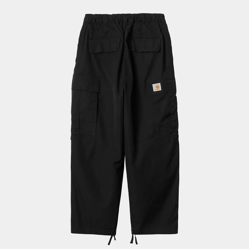 Carhartt WIP Herren Jet Cargo Columbia Ripstop-Hose - Schwarz vorgewaschen