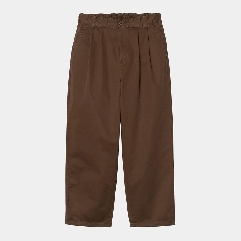 Carhartt WIP Herren Marv Lenexa Twill Hose - Liberica Stone Washed