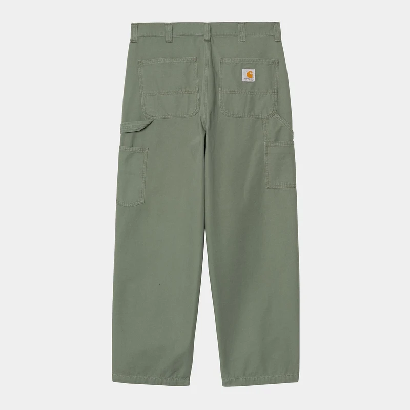 Carhartt WIP Herren OG Single Knee Hubbard Canvas Pant - Park Stone Washed