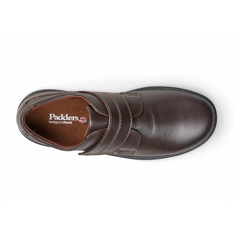 Padders Mens Comfort Shoes F Fit - AIR - Air / null - Brown