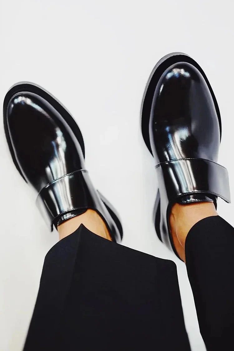 Camille | Klassische Loafer Mit Eleganter Riemenverzierung