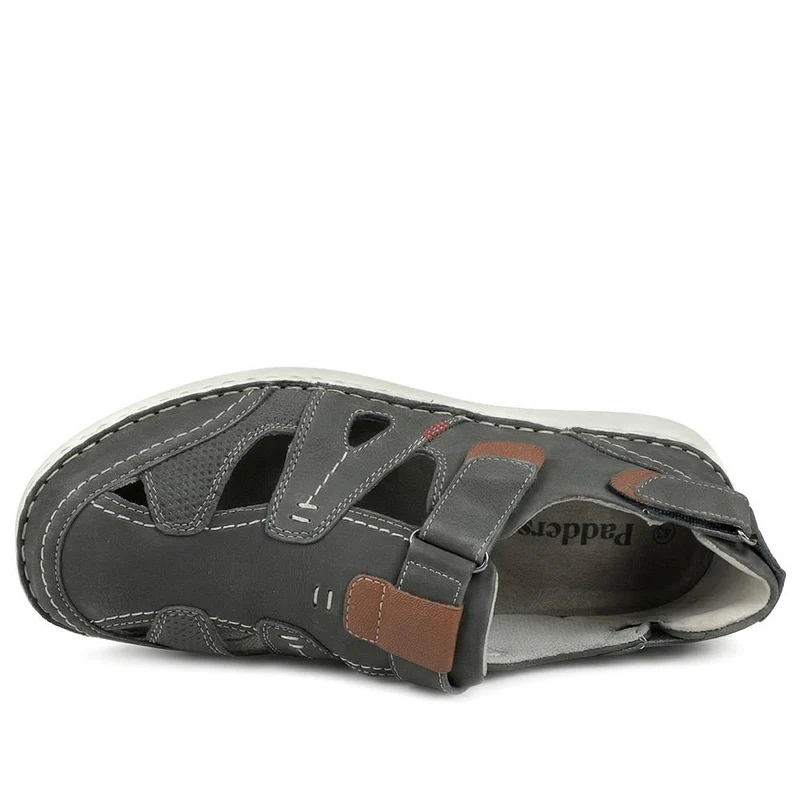 Padders Leather Adjustable Fasten Sandals - PADPARK43507 / 328 920 - Navy