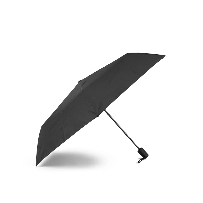 ROKA Waterloo – Ultraleichter Regenschirm aus recyceltem Nylon, Schwarz