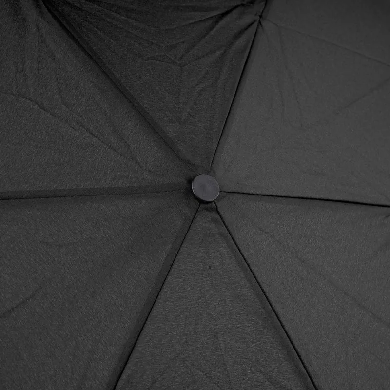 ROKA Waterloo – Ultraleichter Regenschirm aus recyceltem Nylon, Schwarz