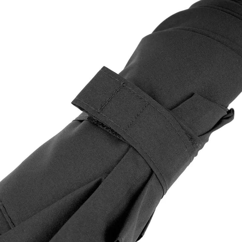 ROKA Waterloo – Ultraleichter Regenschirm aus recyceltem Nylon, Schwarz