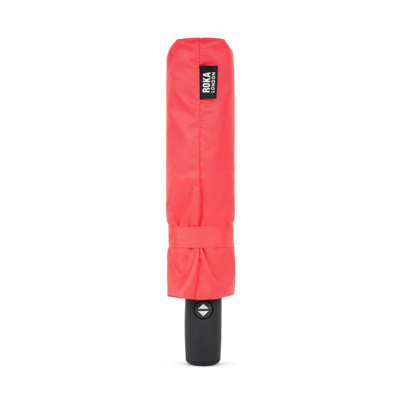 ROKA Regenschirm „Waterloo Poppy“ aus recyceltem Nylon