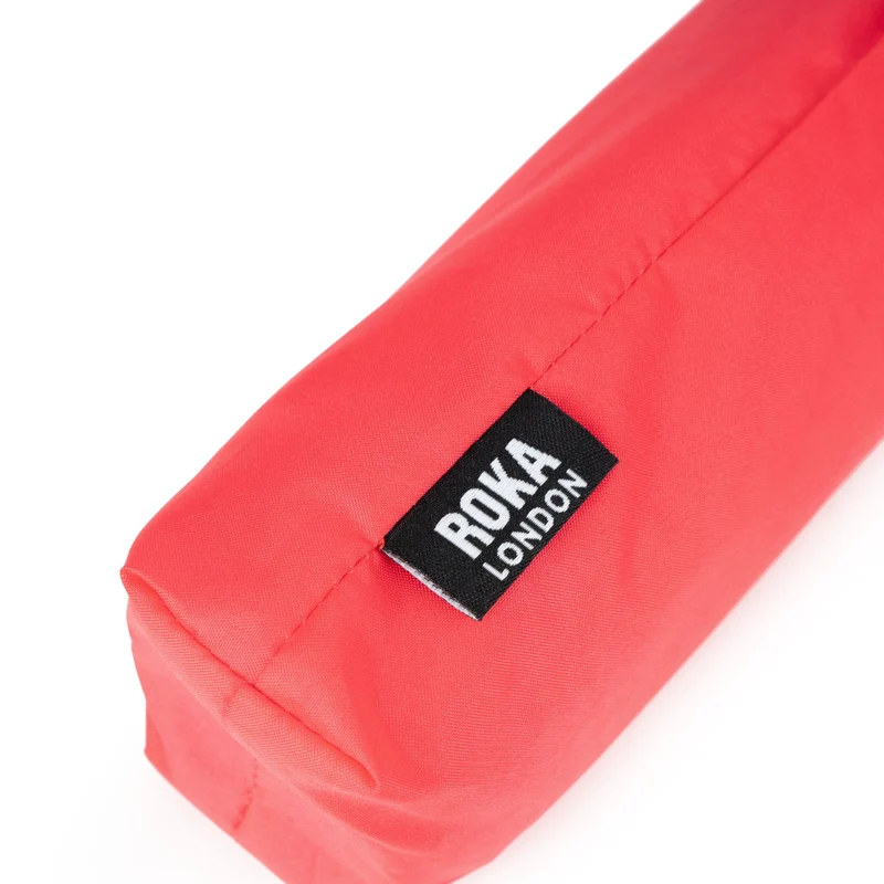 ROKA Regenschirm „Waterloo Poppy“ aus recyceltem Nylon