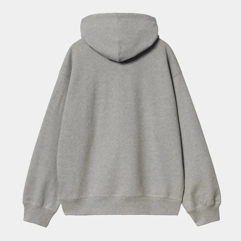 Carhartt WIP Flaming Ducks Hoodie für Herren - Grau meliert