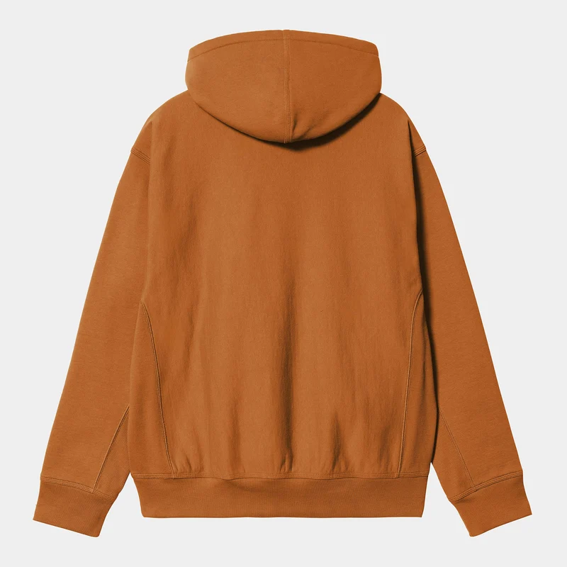 Carhartt WIP Herren American Script Hoodie - Sienna