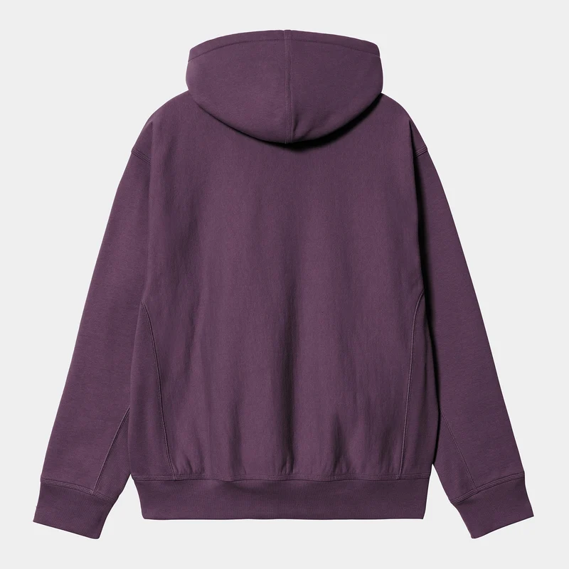 Carhartt WIP Herren American Script Hoodie - Huckleberry
