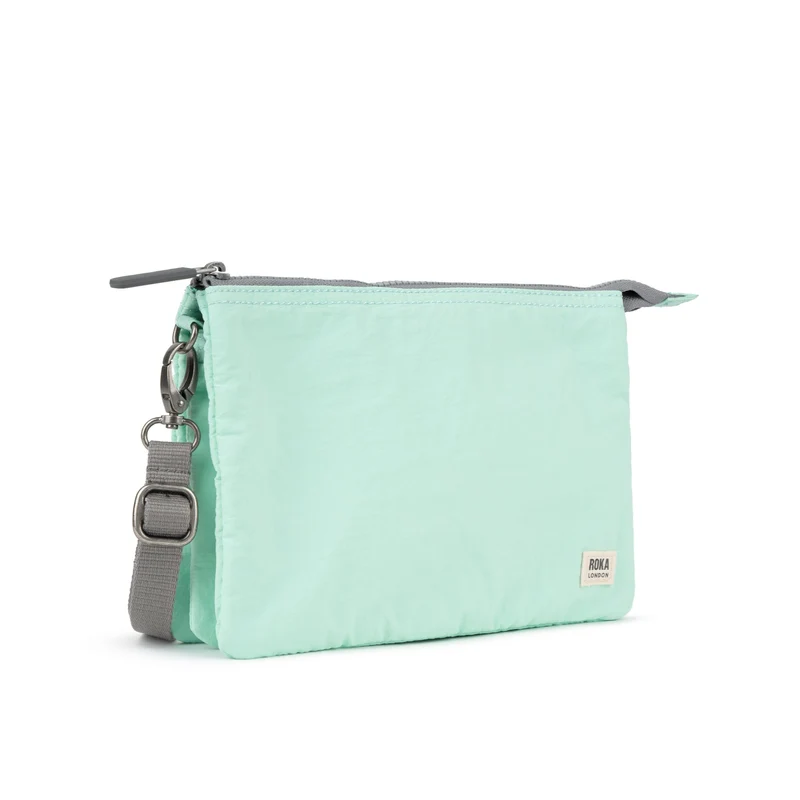 ROKA Carnaby Crossbody XL Mint Taslon Tasche