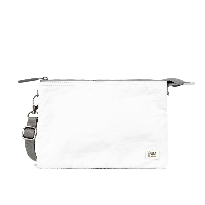ROKA Carnaby Crossbody XL Kokosnuss-Taslon-Tasche