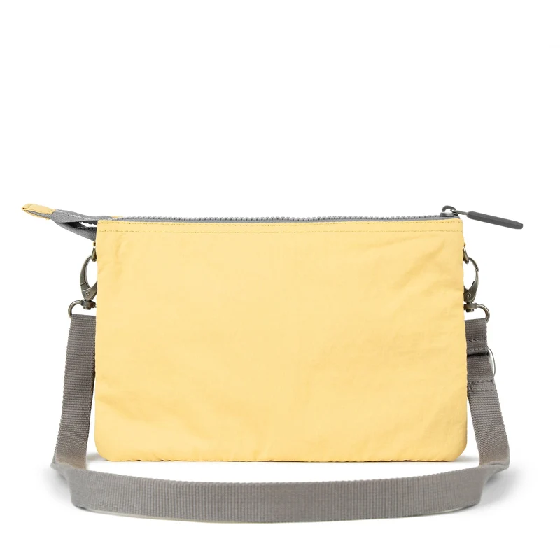 ROKA Carnaby Crossbody XL Champagner Taslon Tasche