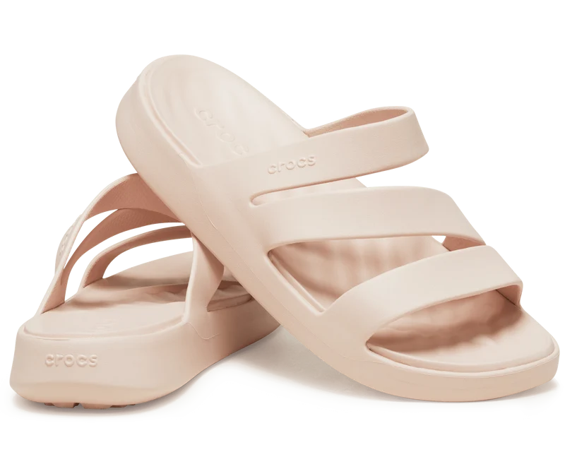 CROCS Getaway Riemchensandale - Quarz