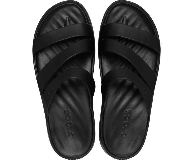 CROCS Getaway Riemchensandale - Schwarz